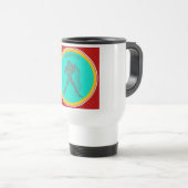 De Voyage Aquarius Travel Mug (Devant droit)