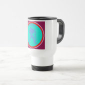 De Voyage Aquarius Travel Mug (Devant droit)