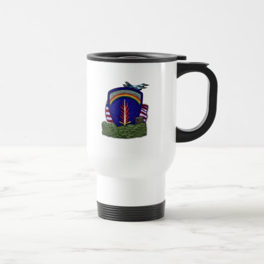 De Voyage armée usareur usab patch Mug (Droite)