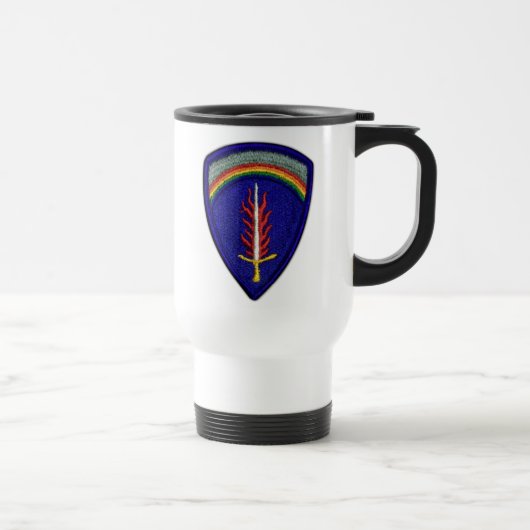 De Voyage Army europe USAREUR Patch Vets Mug (Droite)