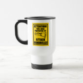 De Voyage Attaquer Handbells Travel Mug (Gauche)