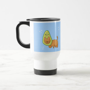De Voyage Avocado Cat Mug