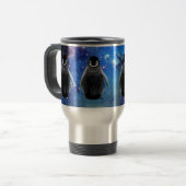 De Voyage BABY PENGUIN & STARS Wildlife Supporter Café Mug (Devant gauche)
