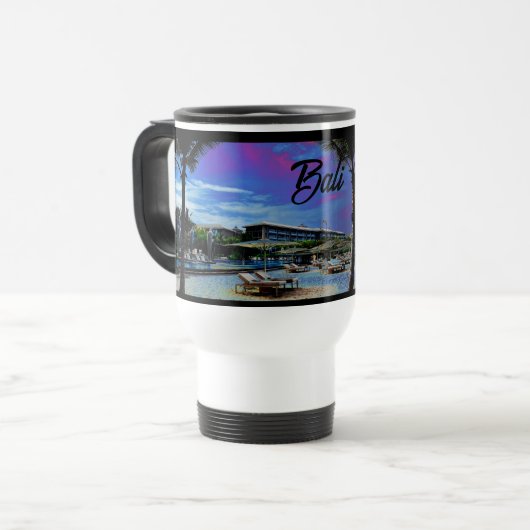 De Voyage Bali Indonésie Café Mug (Devant gauche)