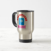 De Voyage Bar Mitzvah Maman Café Mug (Devant gauche)