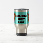 DE VOYAGE BASENJI BARK TRAVEL MUG (Centre)