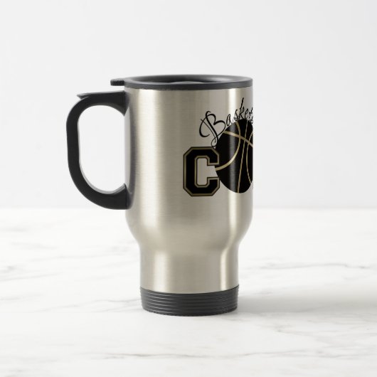 De Voyage Basketball Coach Mug par SRF (Gauche)