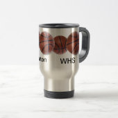 De Voyage Basketball Mug par SRF (Devant droit)