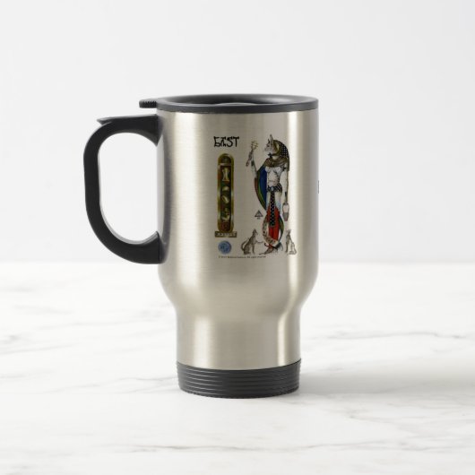 De Voyage Bast Mug (Gauche)