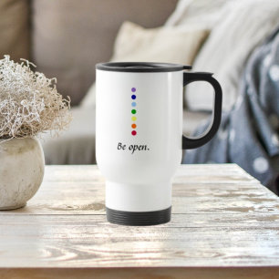 De Voyage Be Open - Chakra Commuter Mug