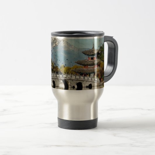 De Voyage Belle Mug du Japon (Devant droit)