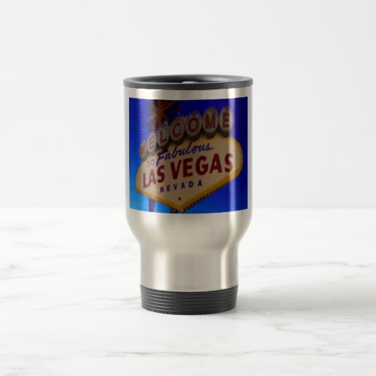 De Voyage Bienvenue à Fabulous Las Vegas Thermo Mug (Centre)