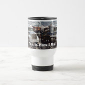 DE VOYAGE BLANC GROG RIG TRUCKER'S TRAVEL MUG (Centre)