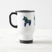 De Voyage Bleu Dala Horse Commuter Mug (Gauche)
