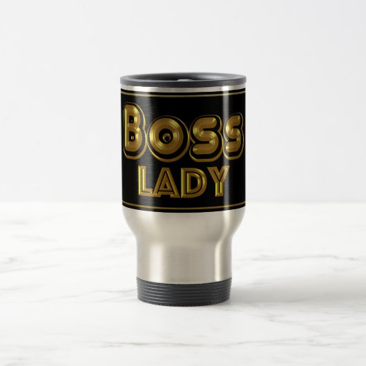 De Voyage Boss Lady Travel Mug (Centre)