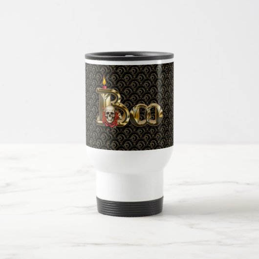 De Voyage Bougie Boo Halloween Mug (Centre)