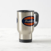 De Voyage *Brooklyn New York Travel Mug (Devant droit)