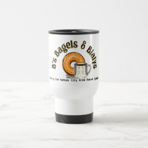 De Voyage B's Bagels Travel Mug