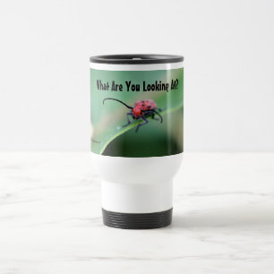 De Voyage Bug Avec Attitude Nature Photo Mignonne Travel Mug