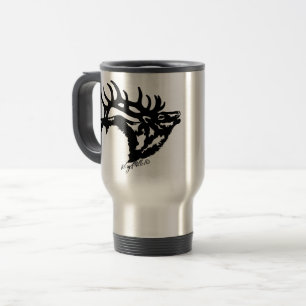 De Voyage Bull Elk Travel Mug