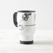 De Voyage café Mug (Devant gauche)