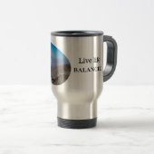 De Voyage Calm Mind Balanced Life Mug (Devant droit)