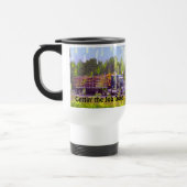 De Voyage Camionneurs Café Pause-Boire Mug (Gauche)