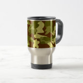 De Voyage Camo Travel Mug par Heard_ (Devant droit)