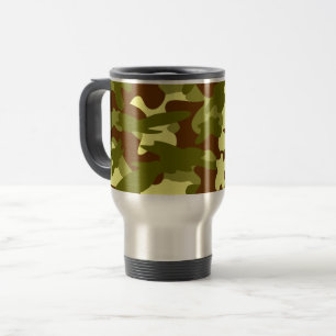 De Voyage Camo Travel Mug par Heard_