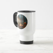 De Voyage Camper Travel Mug With A Camping Site (Devant gauche)