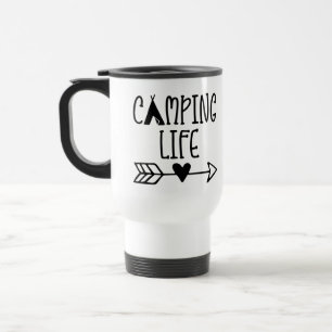 De Voyage Camping Life Travel Mug