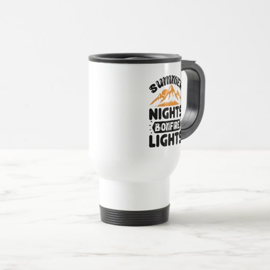 De Voyage Camping Travel Mug (Devant droit)
