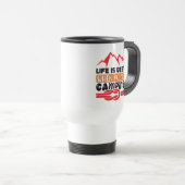 De Voyage Camping Travel Mug (Devant droit)