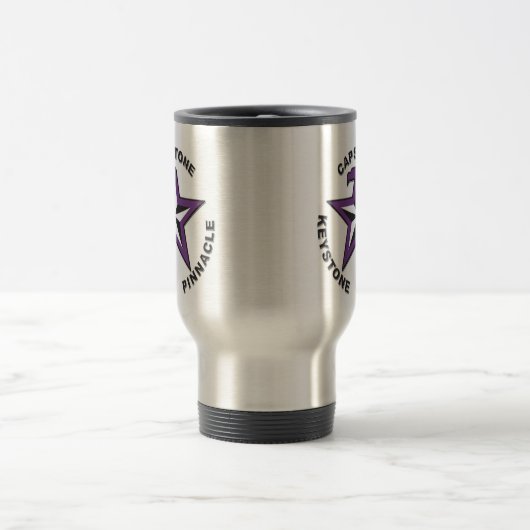 De Voyage Capstone Stainless Travel Mug (Centre)