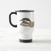 De Voyage Cartographie Douce Swift Cheval Commuter Mug (Gauche)