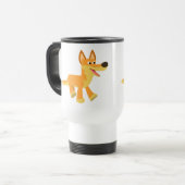 De Voyage Carton mignon Dingo Commuter Mug (Devant gauche)