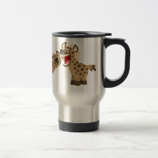 De Voyage Cartoon Hyenas Commuter Mug