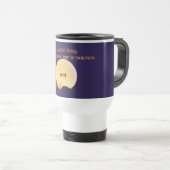 De Voyage Celestial Wisdom Blue Travel Mug (Devant droit)
