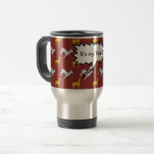 De Voyage C'est mon chien année 2018 Zodiac Anniversaire Mug (Devant gauche)