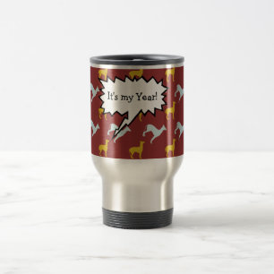 De Voyage C'est mon chien année 2018 Zodiac Anniversaire Mug