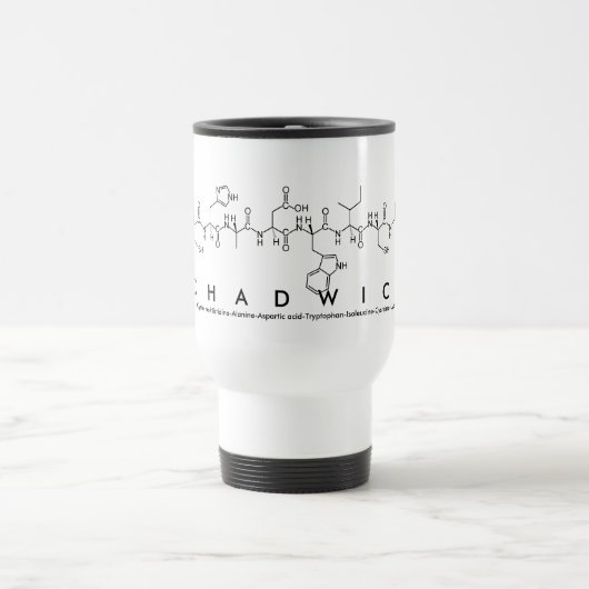 De Voyage Chadwick peptide nom mug (Centre)