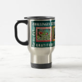 De Voyage challenges slogans butterflies 12-step green mug (Gauche)