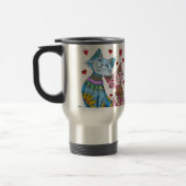 De Voyage Chat Travel Mug (Gauche)