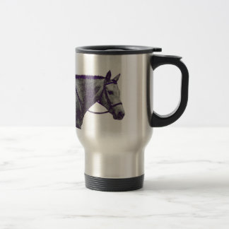De Voyage Cheval Show Papa Travel Mug - Français