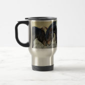De Voyage Chevaux Mustang Sauvage Nuzzling Travel Mug 14 onc (Gauche)
