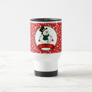 De Voyage Christmas Snowman Travel Mug