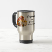 De Voyage Chute Citrouille épice Gnome Mug (Devant gauche)