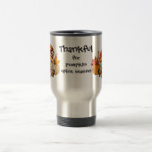 De Voyage Chute Citrouille épice Gnome Mug (Centre)