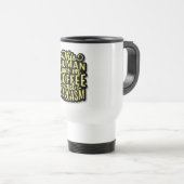 De Voyage Citation Sarcasm Travel Mug (Devant droit)