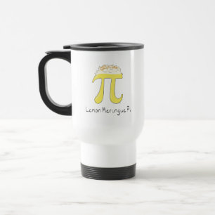 De Voyage Citron meringue Pi mignonne Math Café Travel Mug